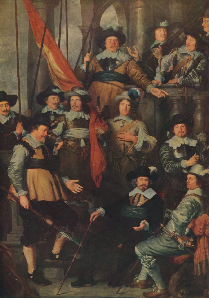 Amsterdam Şehir Muhafızları Bölüğü... 1645