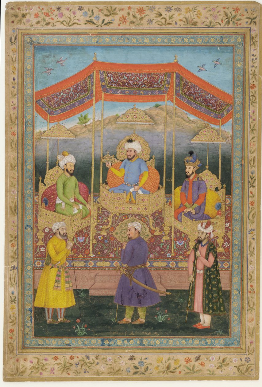 Babür hükümdarlarının ataları grubu by Govardhan