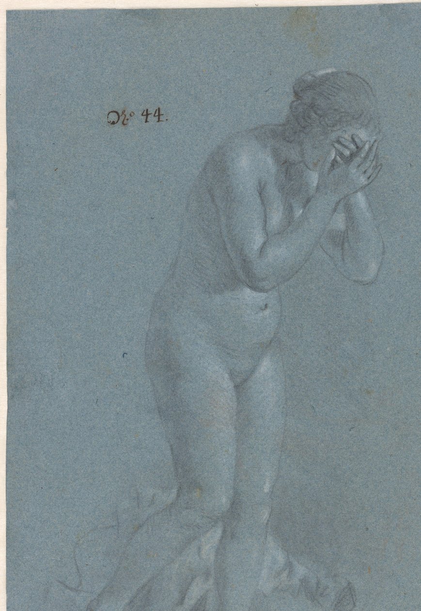 Gözleri kapalı duran kadın by Govert Flinck (attributed to)