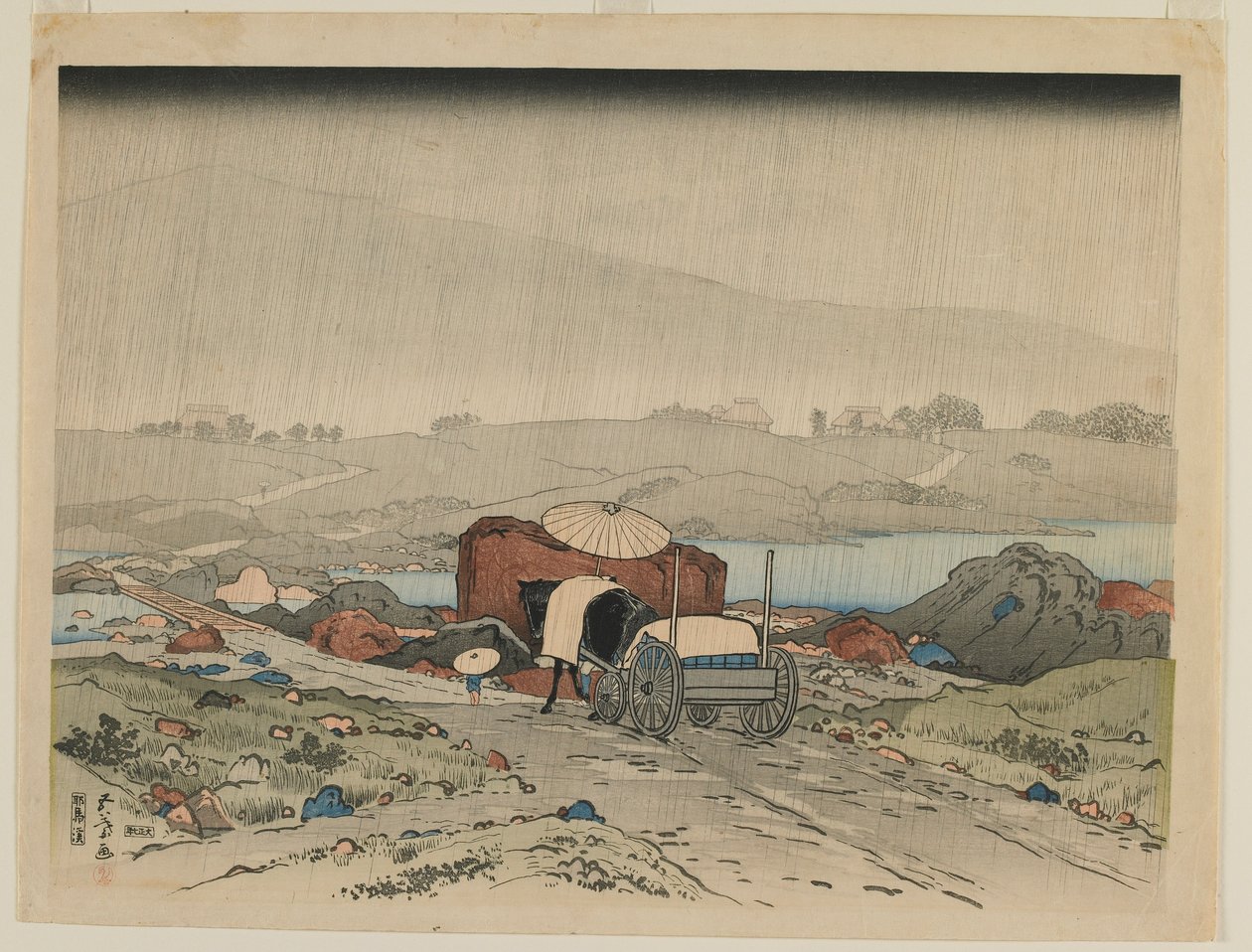 Florence Nightingale í rúminu, 1908 by Goyo Hashiguchi