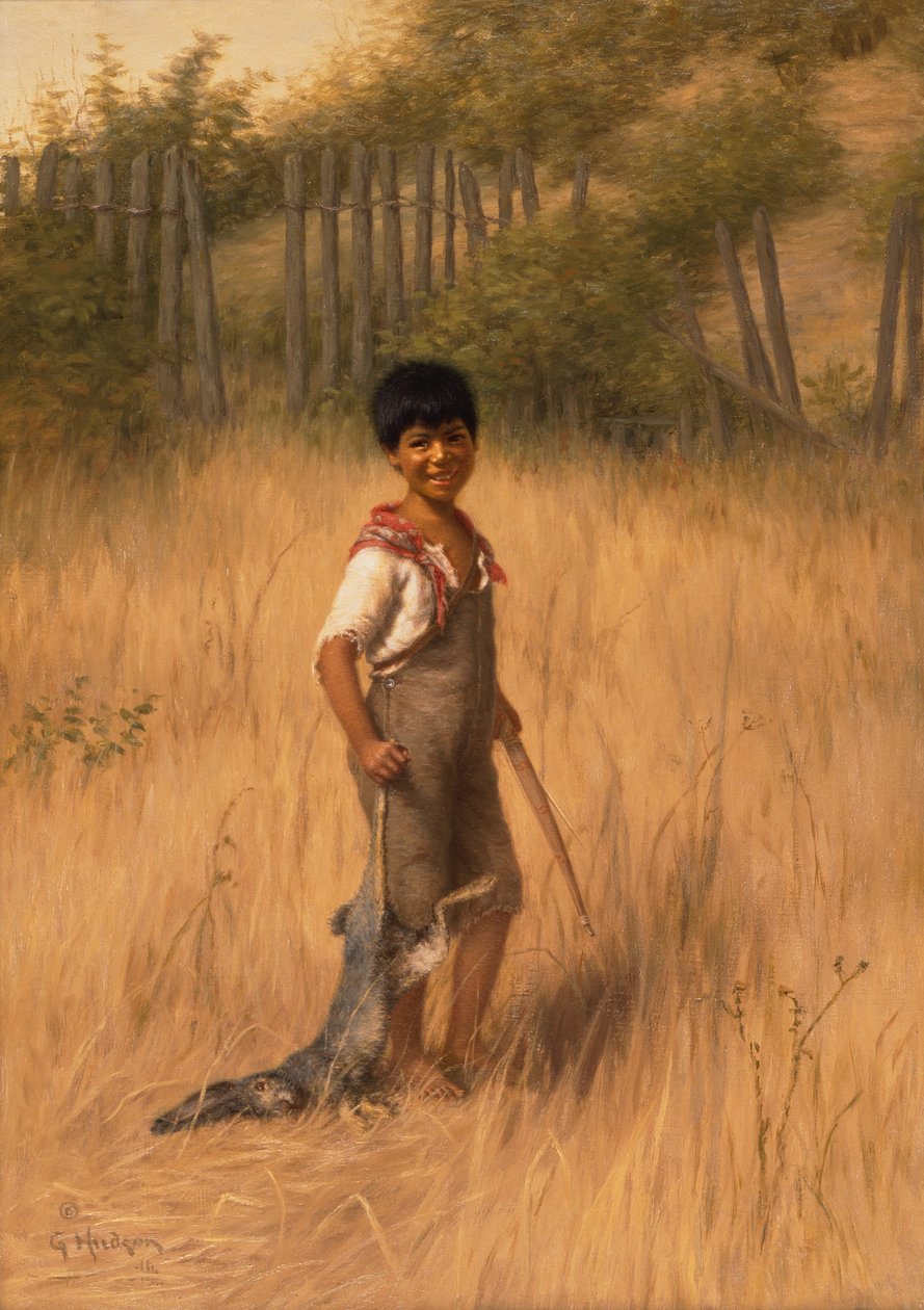 Bir avcı by Grace Carpenter Hudson