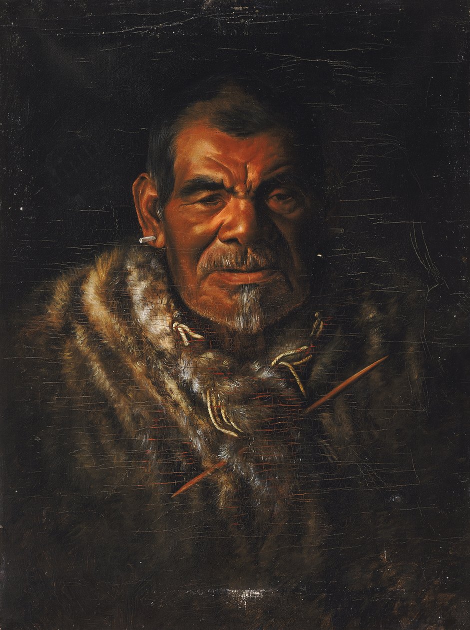 Kaptan John Ab-ba-ba-pomo. by Grace Carpenter Hudson