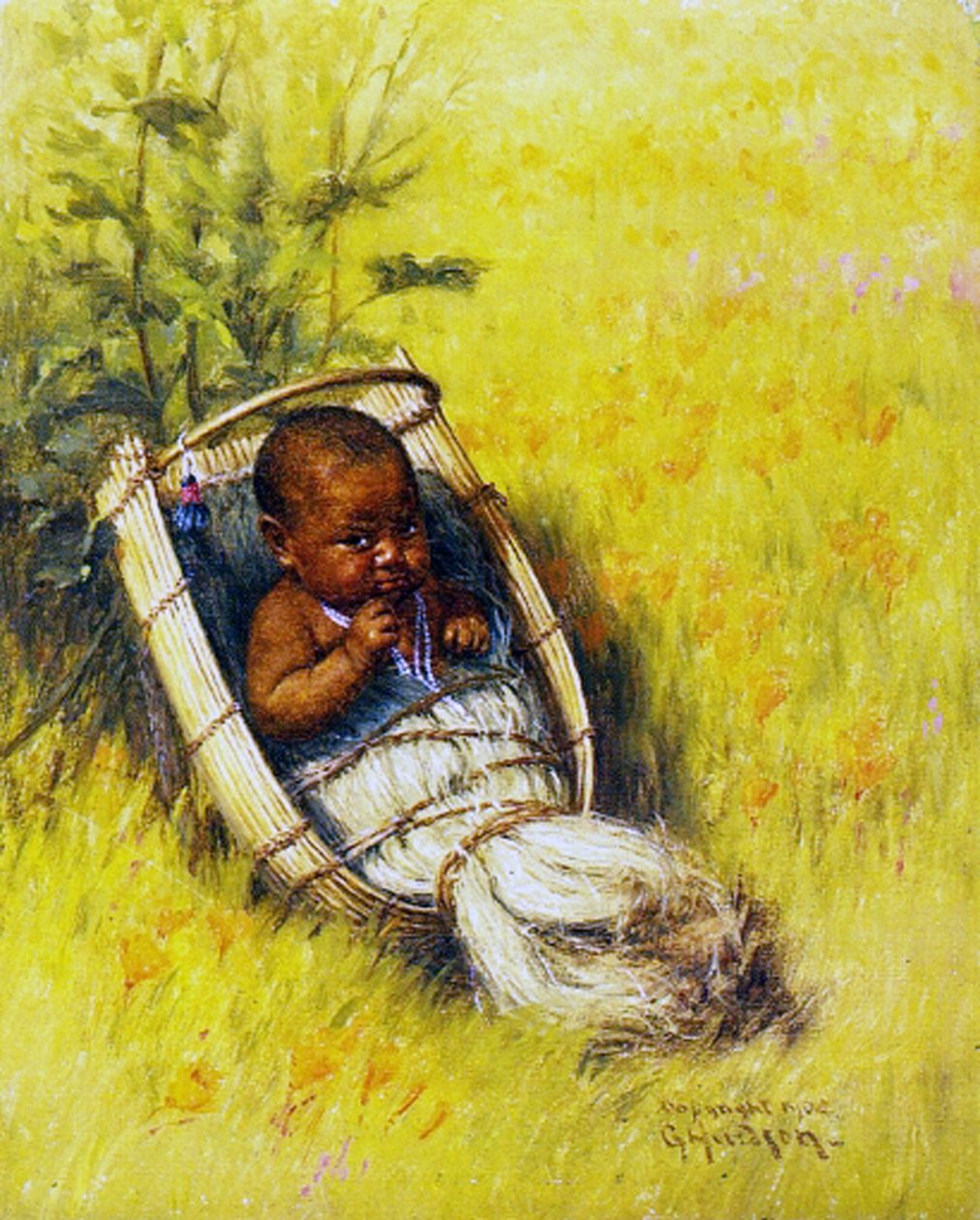 Kawasi Kızılderili Bebek, 1904 by Grace Carpenter Hudson
