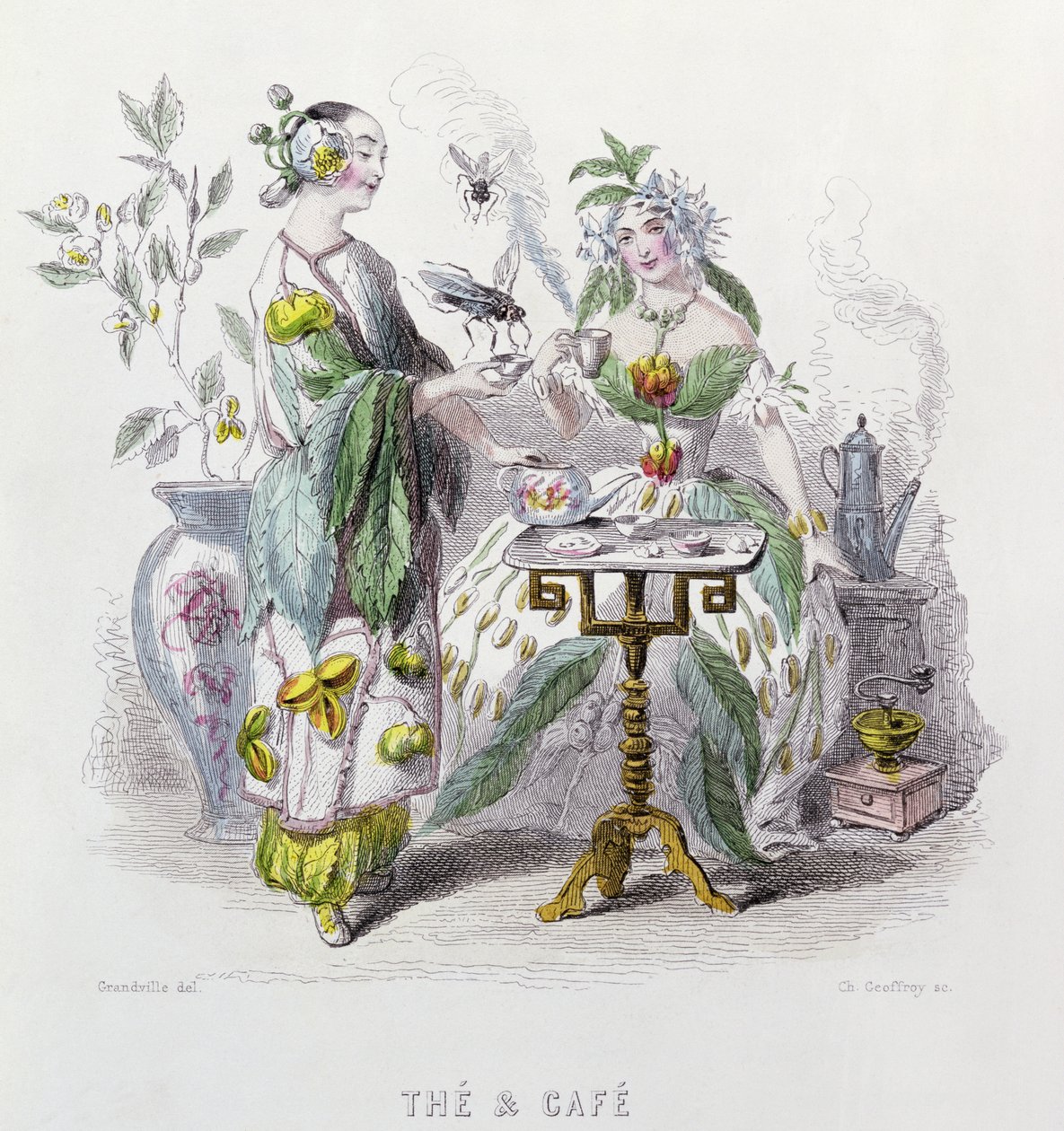 ಚಾರ್ಲ್ಸ್ ಜೆಫ್ರಿ (1819-82) 1847 ಟರ್ಕ್‌ನಿಂದ ಕೆತ್ತಿದ 
