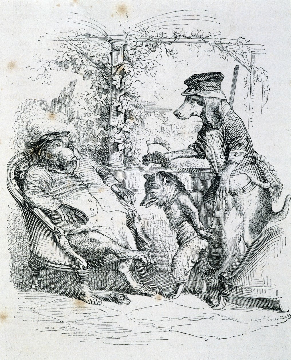 İki Köpek ve Riffler Fox - Grandville by Grandville