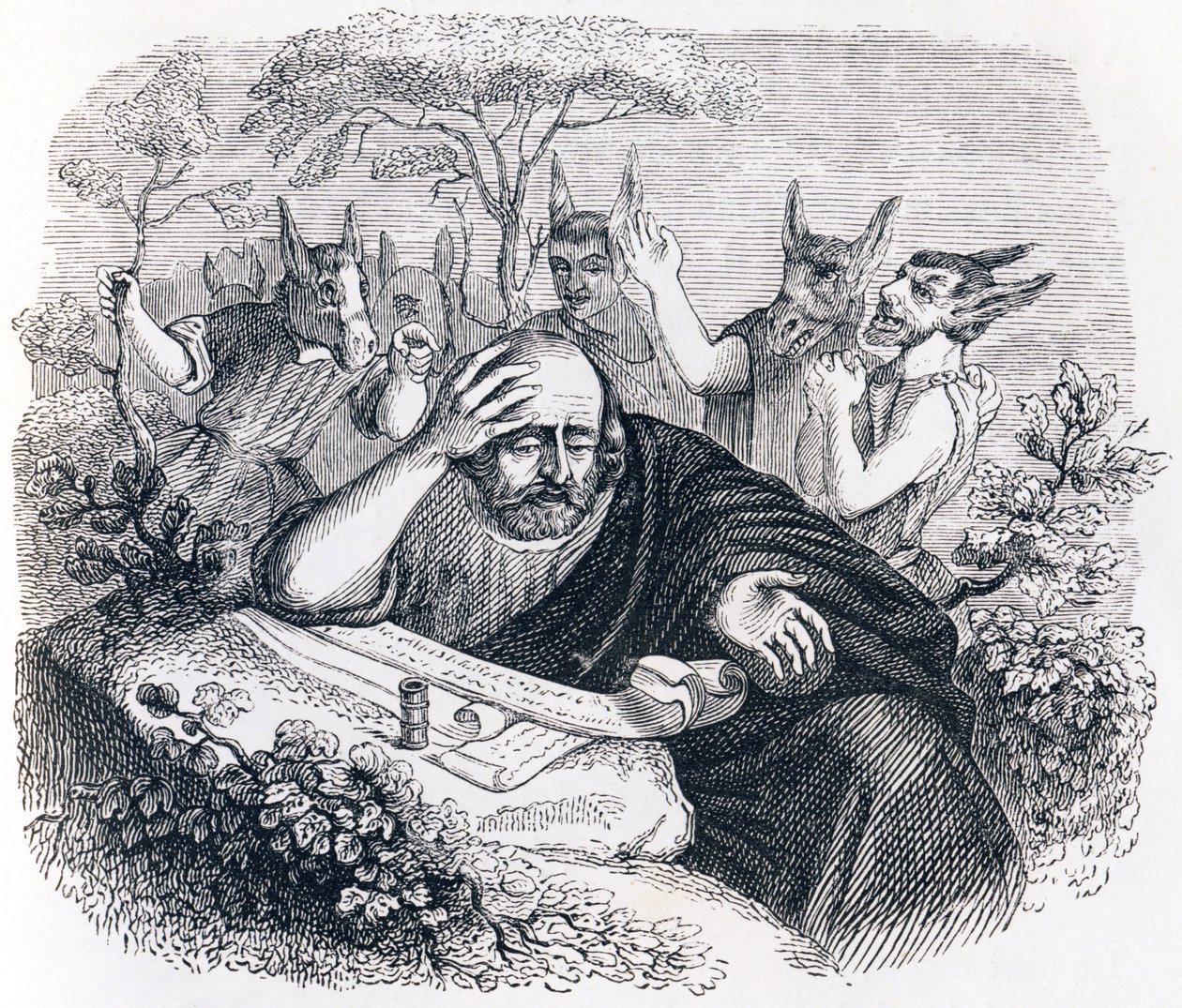 Demokrit (MÖ 460-370). ve Abderiler. (Hipokrat