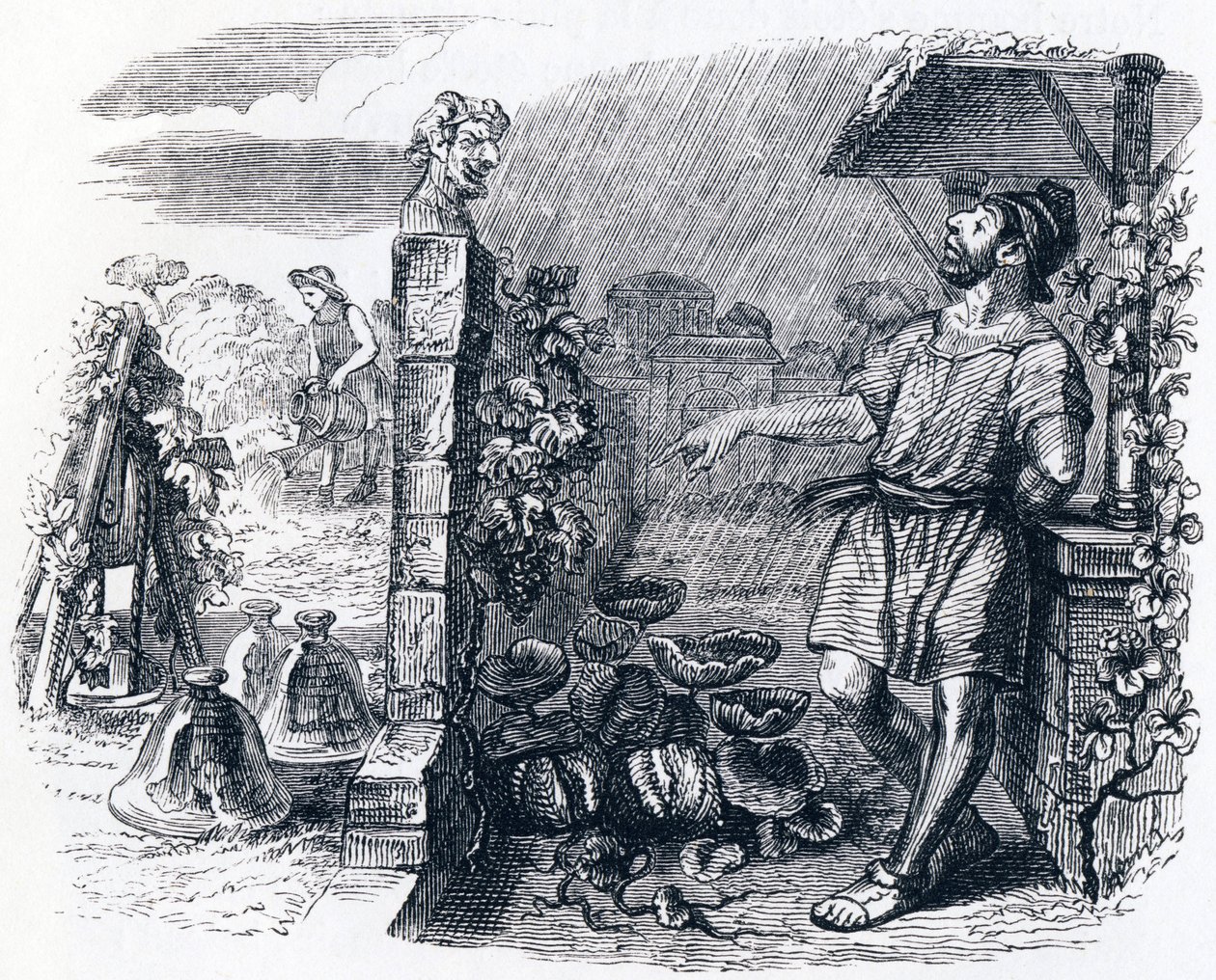 Jüpiter ve metayer - La Fontaine
