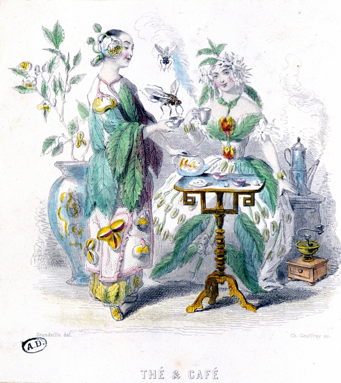 Çay ve kahve - Grandville