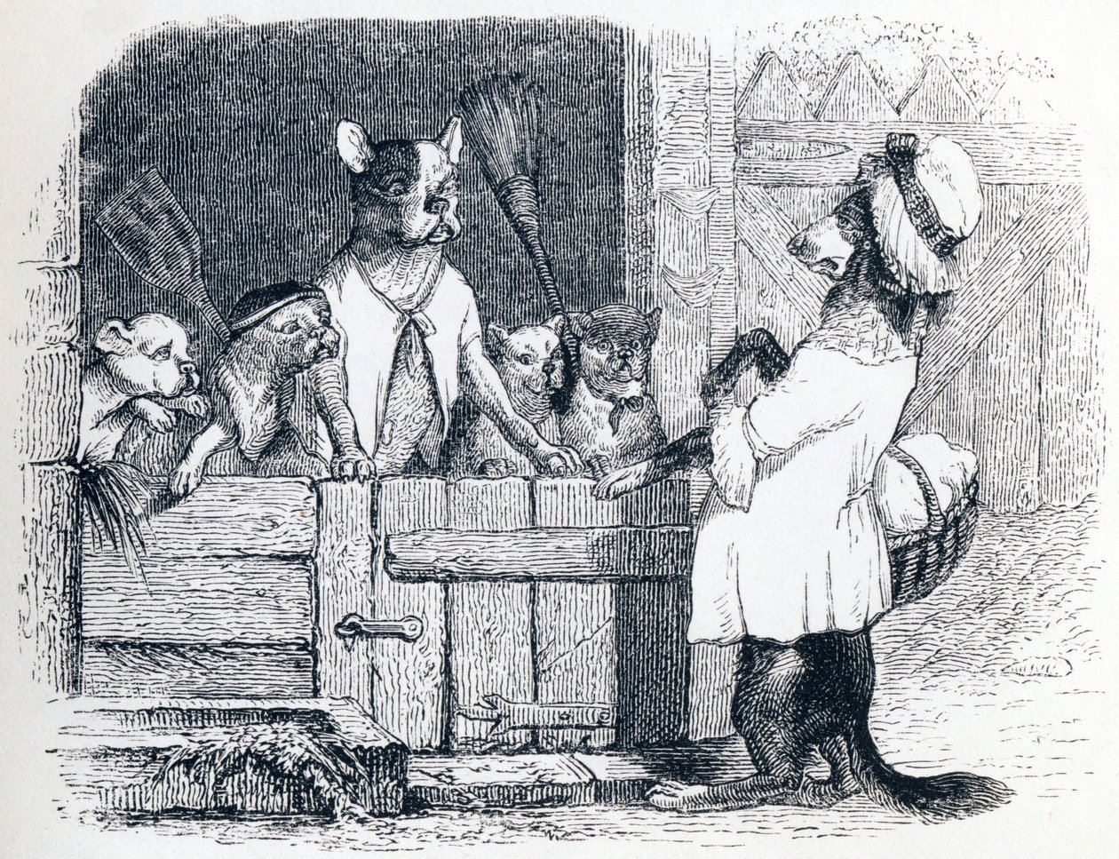 Lice ve arkadaşı - La Fontaine