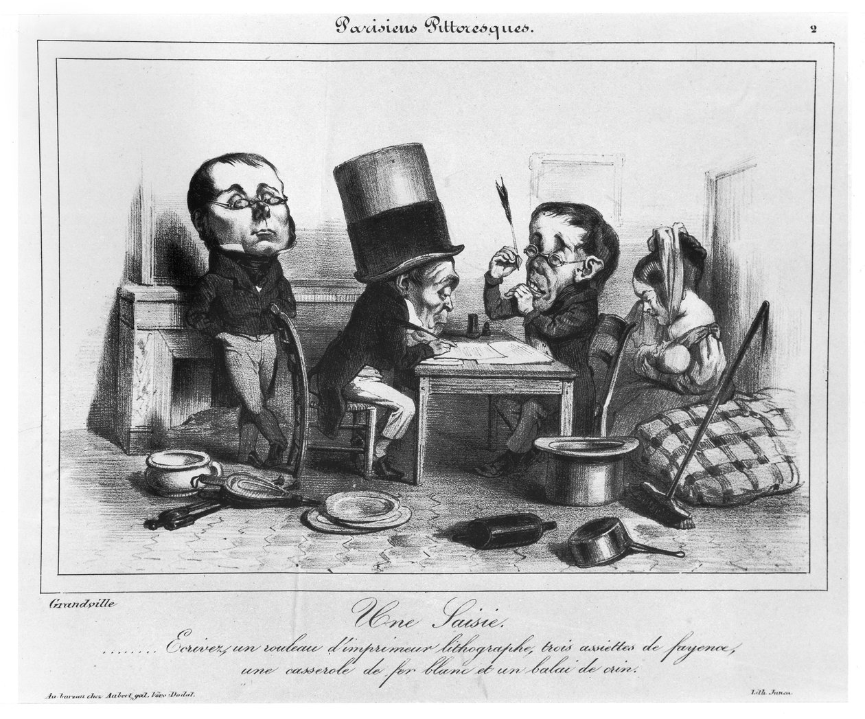 Bir Nöbet, c.1840 by Grandville