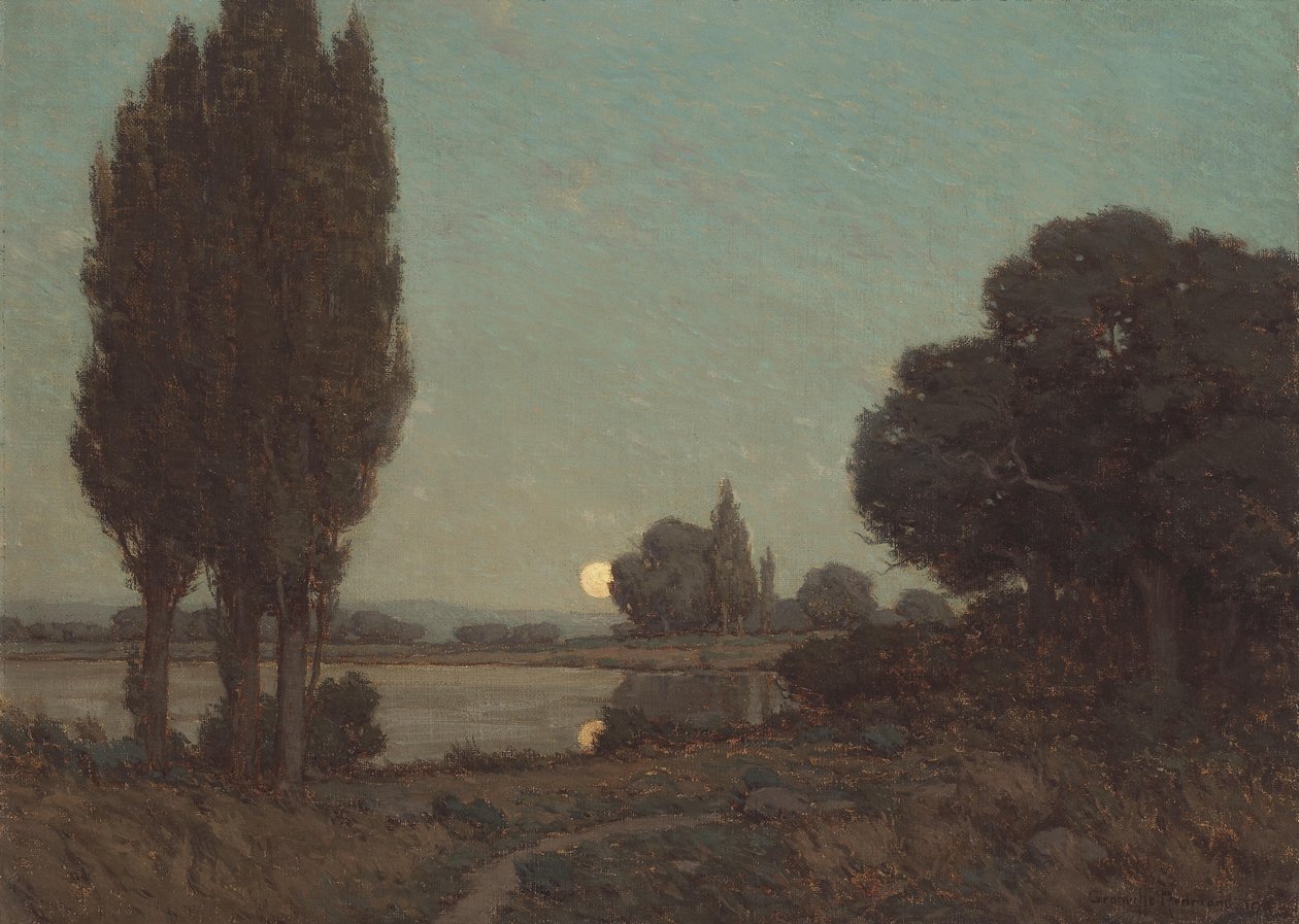 Ay Işığı Yansımaları by Granville Redmond