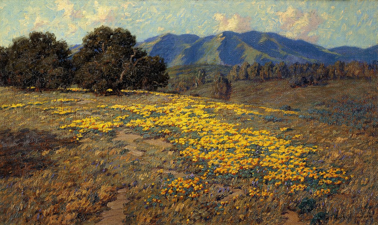 Kaliforniya haşhaşları by Granville Redmond
