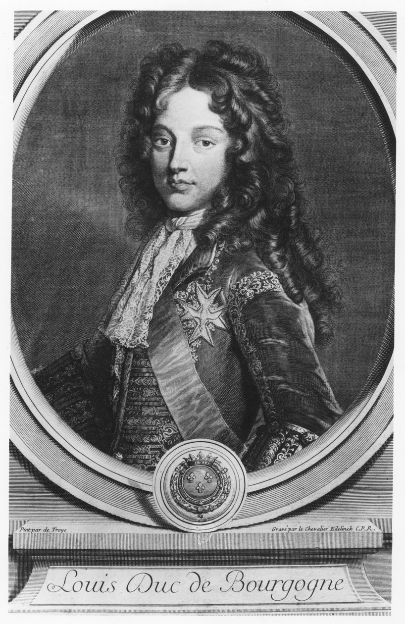 Louis, Burgonya Dükü by Gérard Edelinck