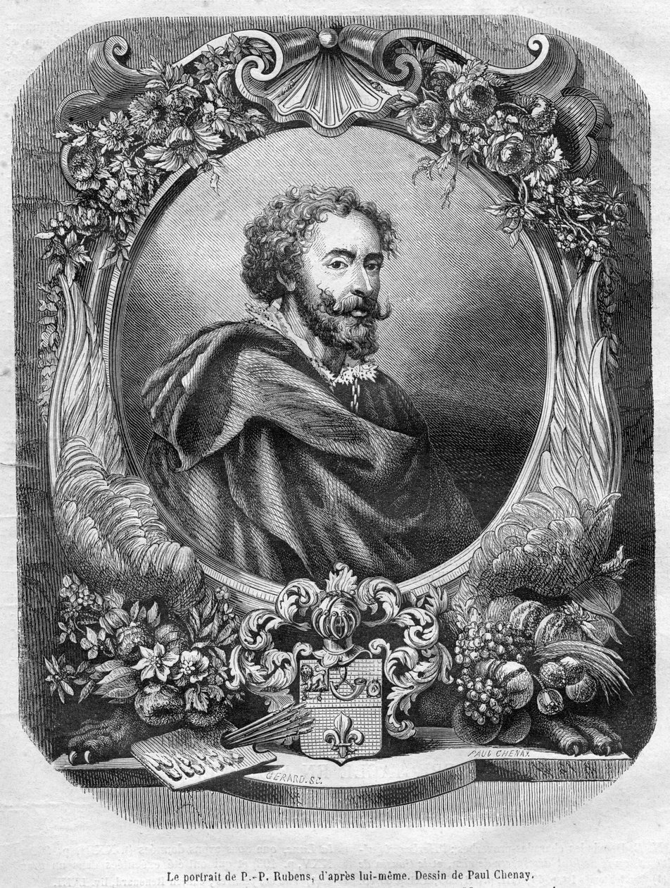 oyulmuş portre by Gérard Rubens