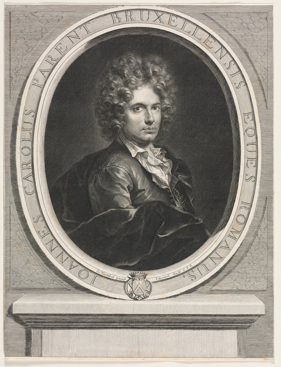 Jean Charles Ebeveyn by Gérard Edelinck