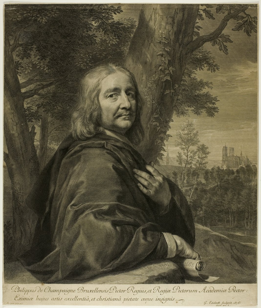 Şampanyalı Philip by Gérard Edelinck