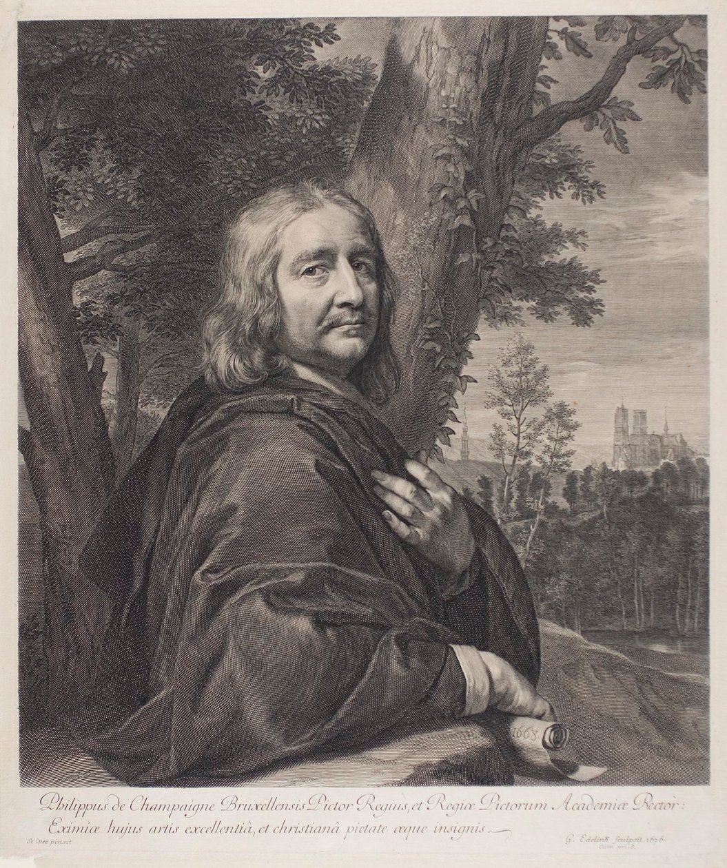 Şampanyalı Philip by Gérard Edelinck