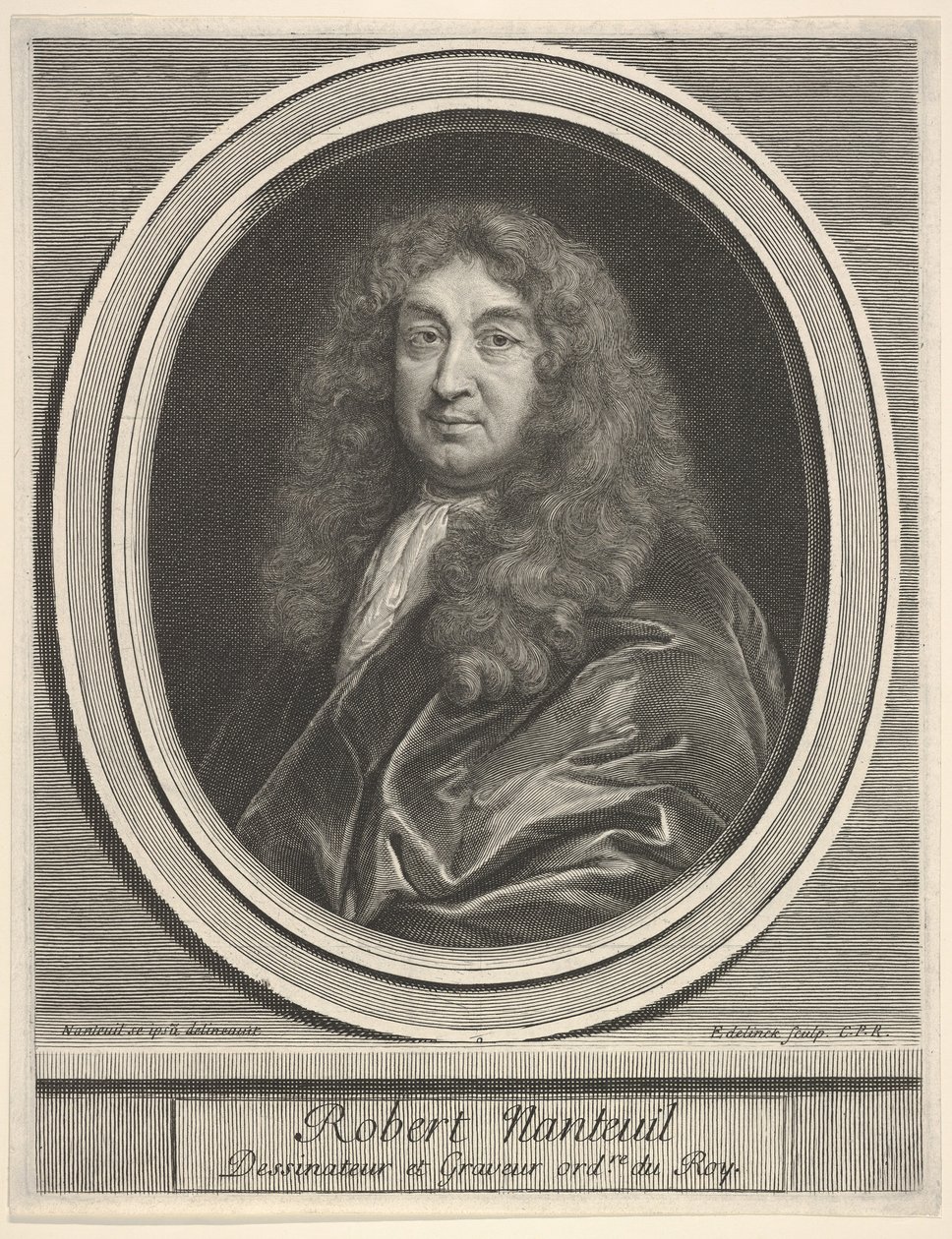Robert Nanteuil. by Gérard Edelinck