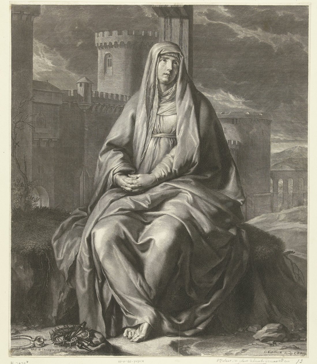 yas tutan Meryem Anne Dolorosa by Gérard Edelinck