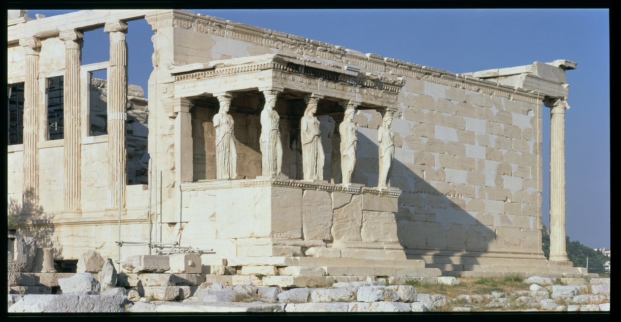 Erechtheion, yaklaşık 421-405 M.Ö. by Greek