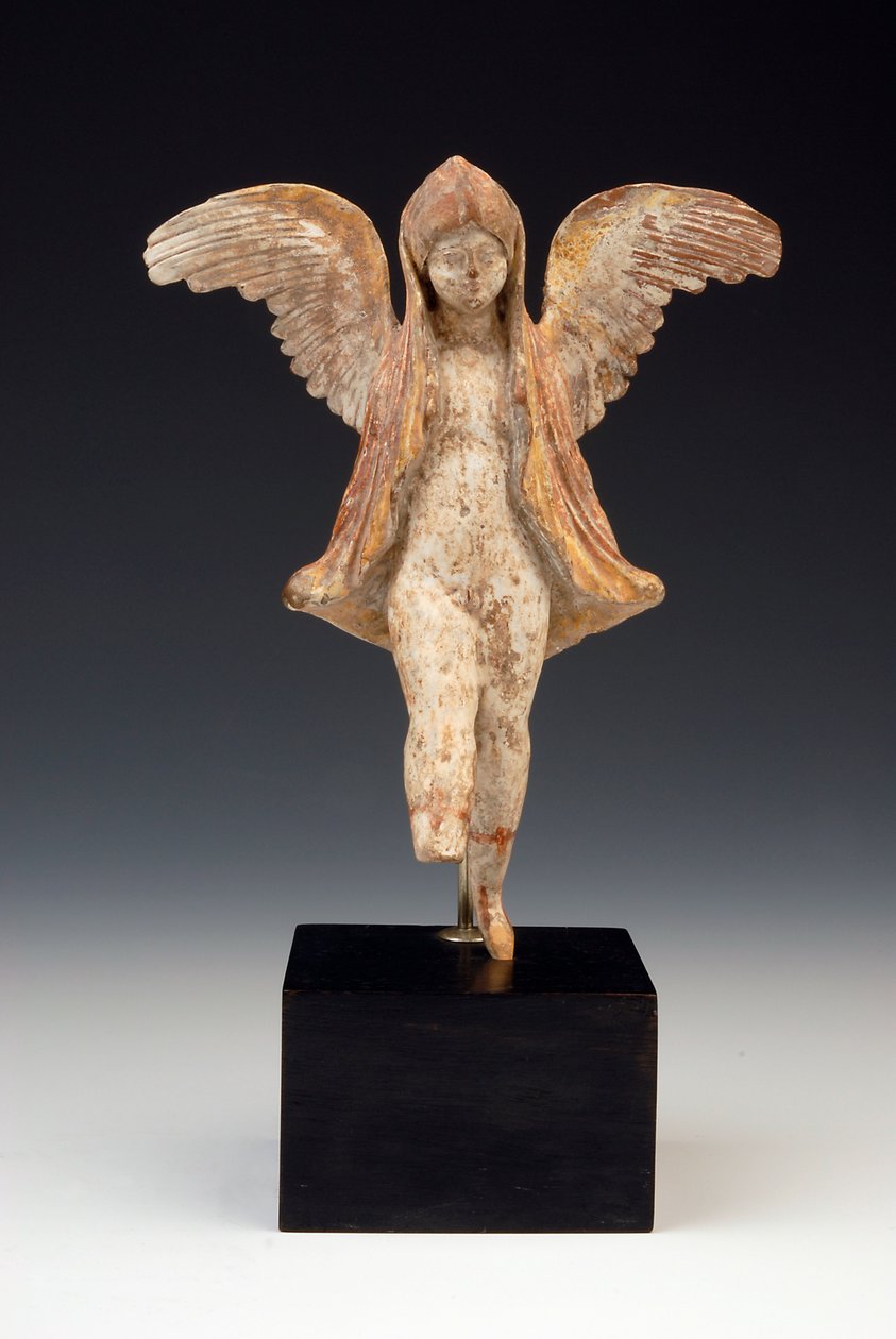 Eros figürü, MÖ 330-323 (pişmiş toprak) by Greek