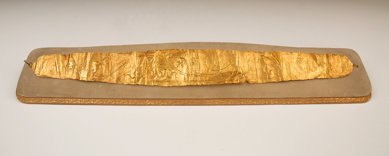 Cenaze Tacı, MÖ 330-323 (altın) by Greek