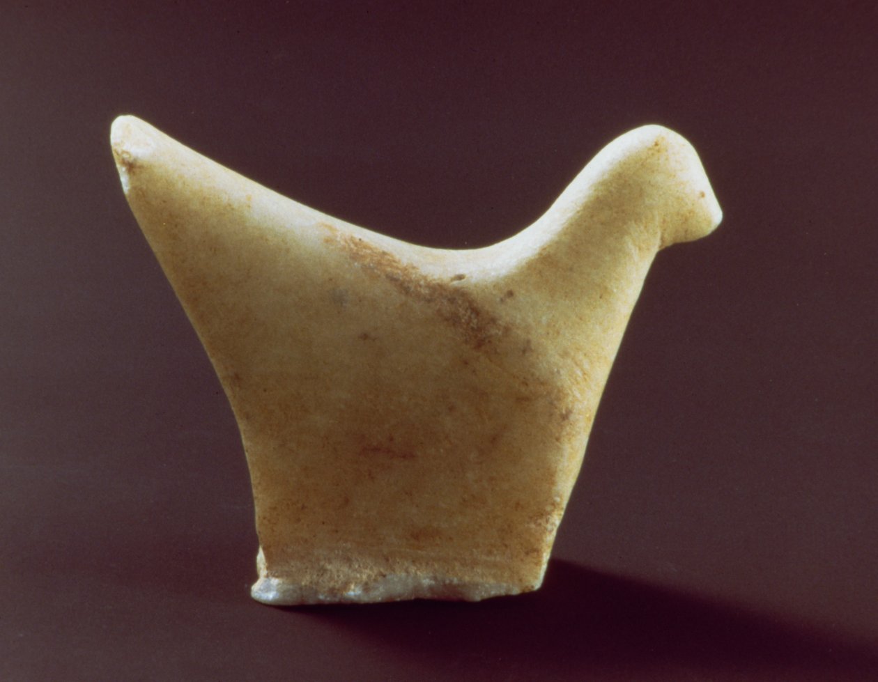 Bir kuş modeli, erken Kiklad, MÖ 2800-2300 dolayları (mermer) by Greek
