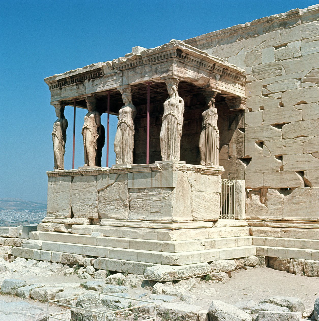 Bakirelerin Sundurması, Erechtheion, c.421-405 M.Ö. by Greek