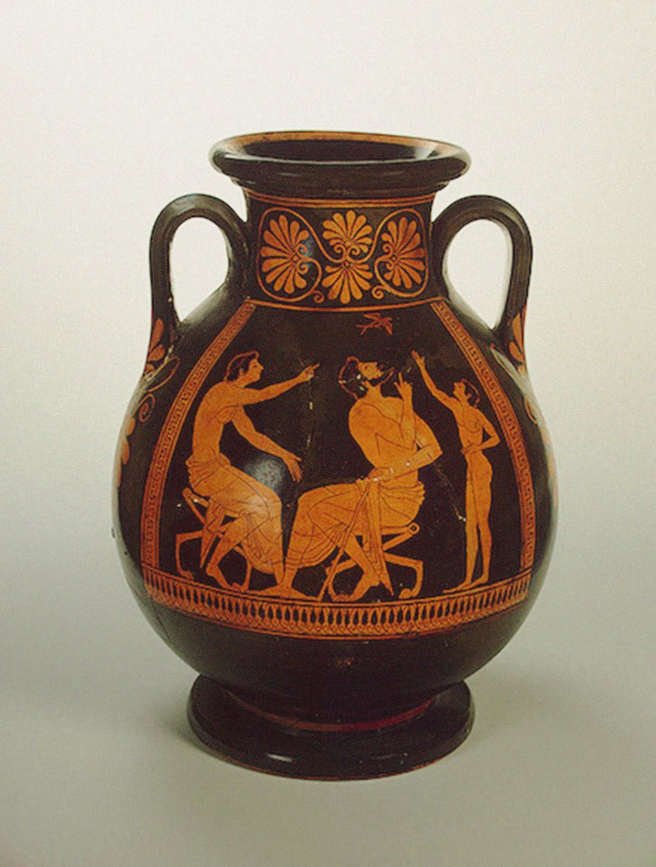 Kırmızı figürlü Pelike, MÖ 510-500 (seramik) by Greek