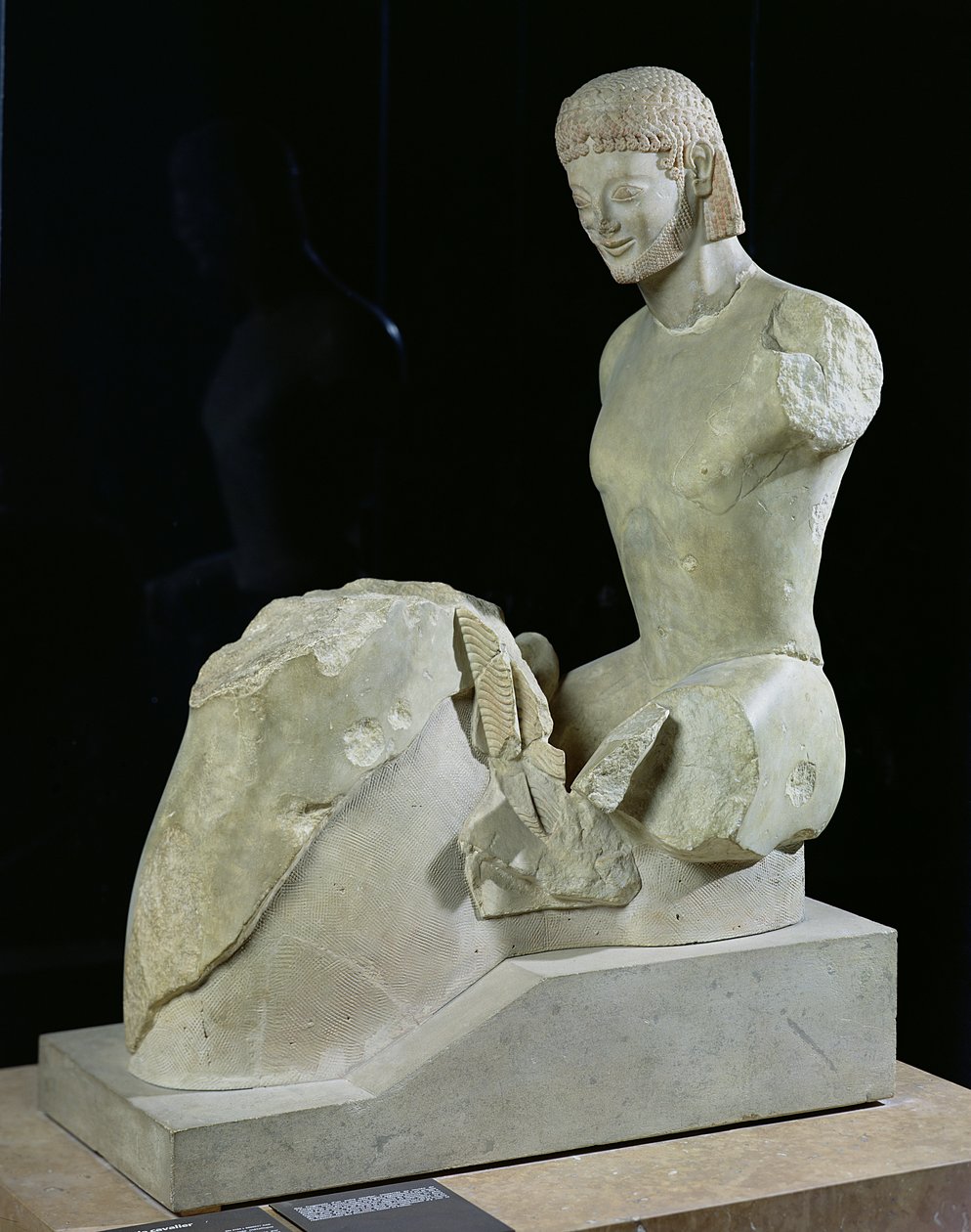 Rampin Binicisi, MÖ 550-540 (mermer) by Greek