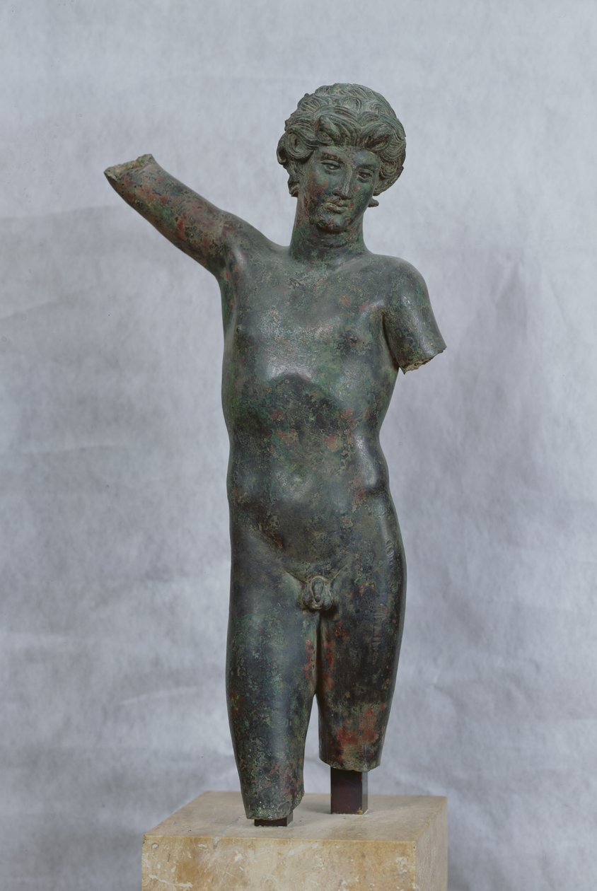 Genç Pan, MÖ 4.-3. yy (bronz) by Greek