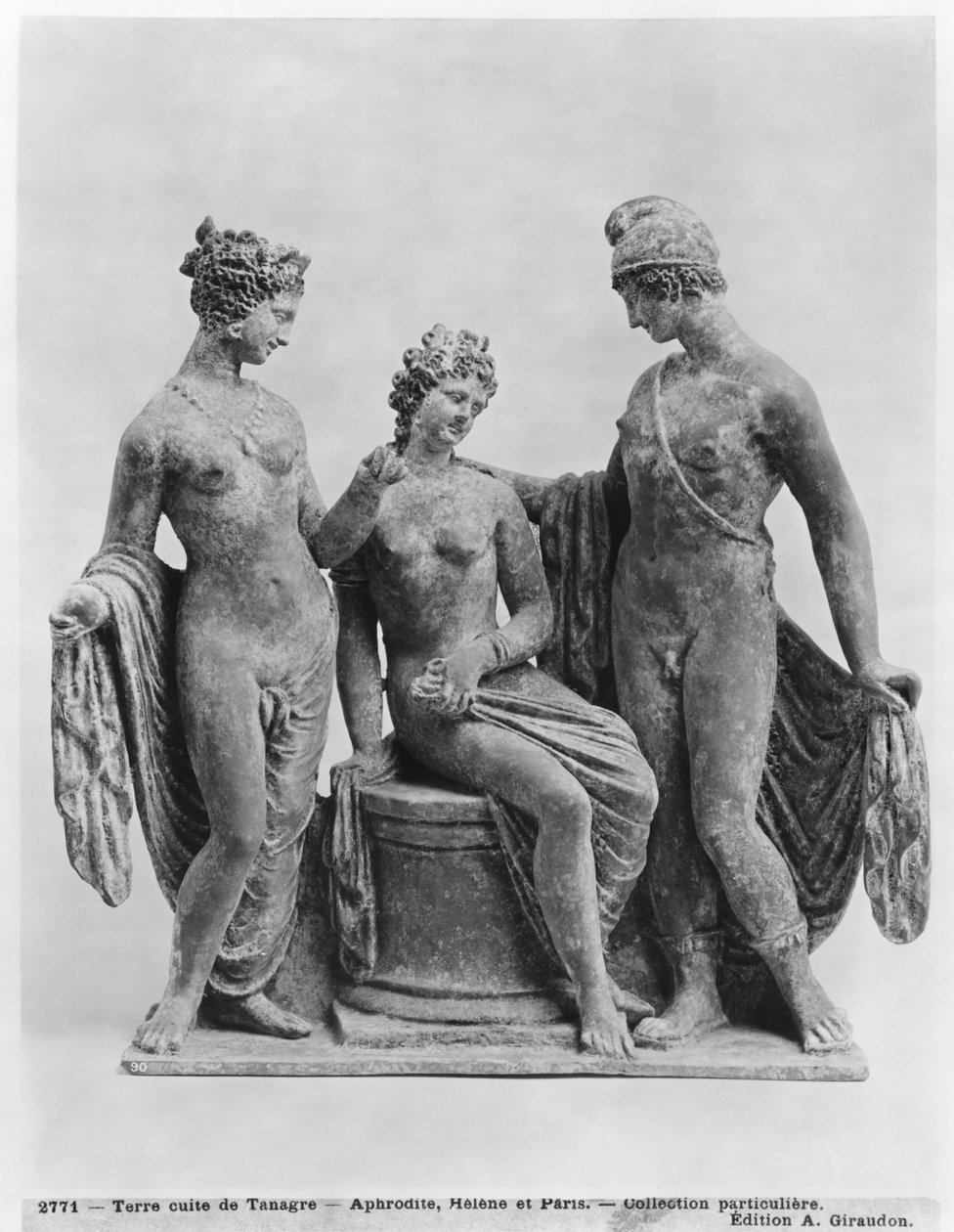 Afrodit, Helen ve Paris, Tanagra