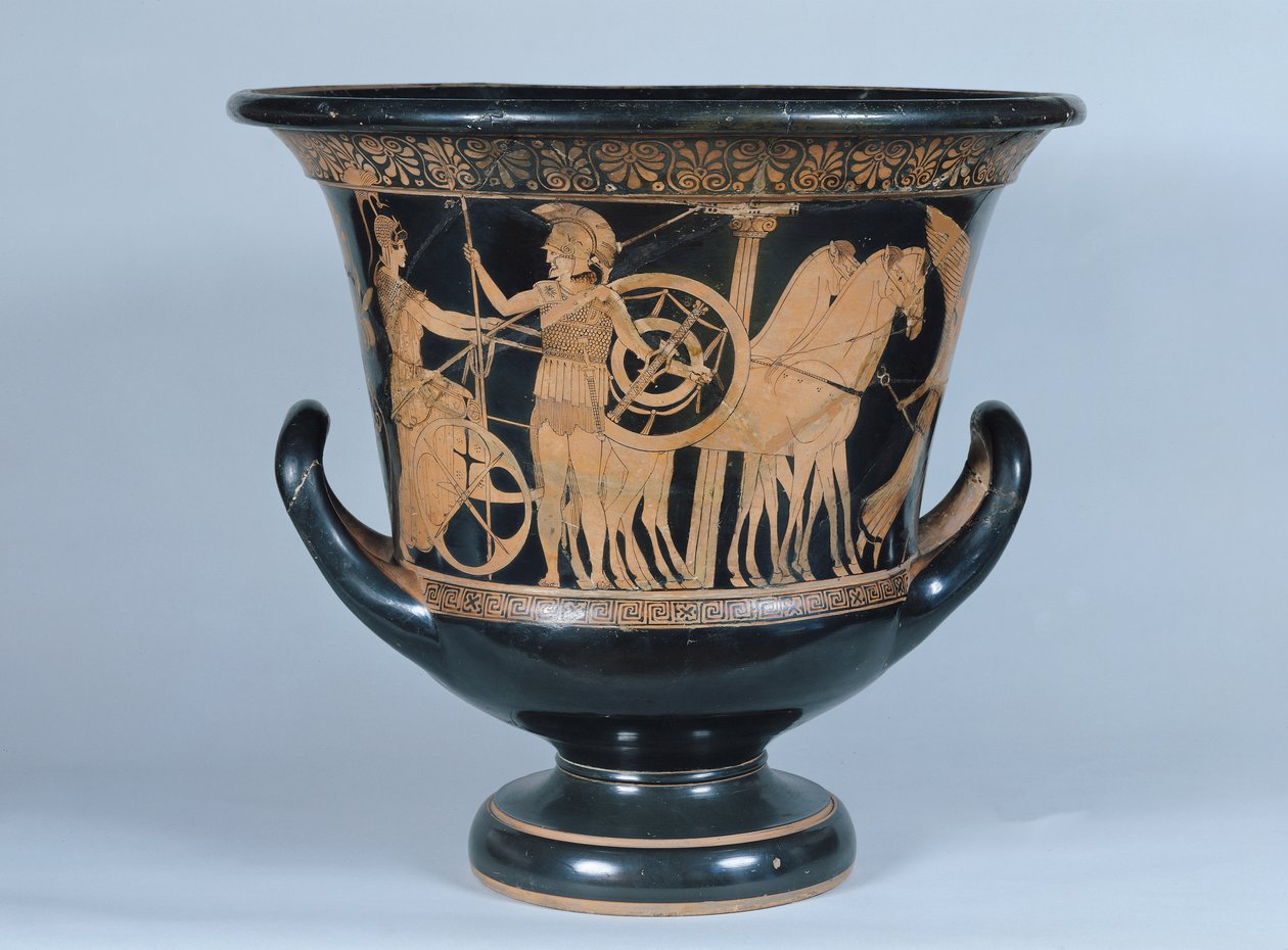 Savaşa giden bir Hoplite