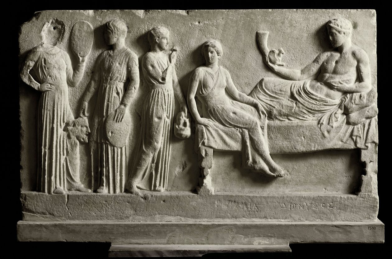 Yunan Sanatı: Komedyenler tarafından Dionysos Bacchus