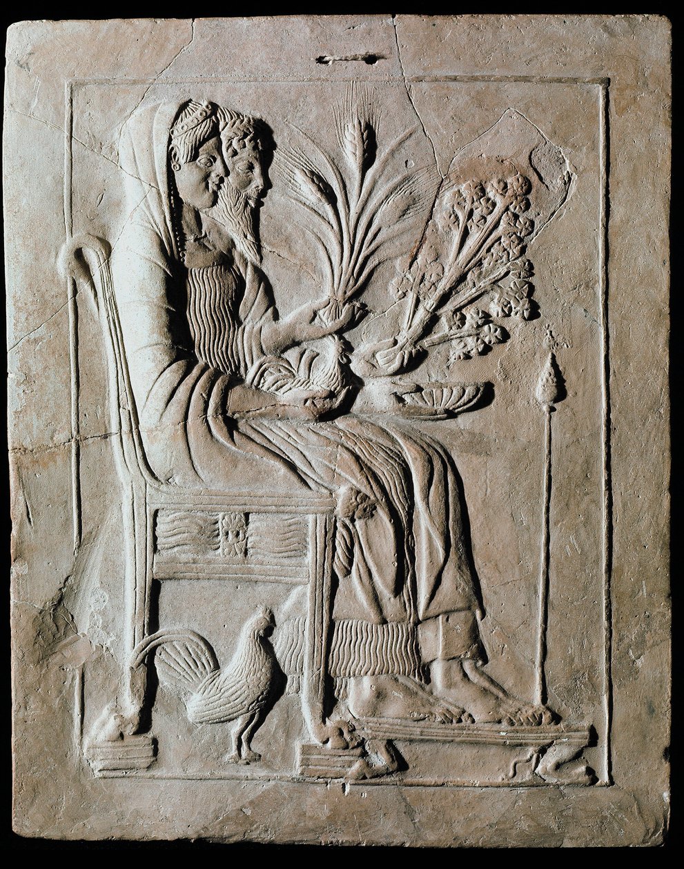 Yunan sanatı: Tahttaki Persephone