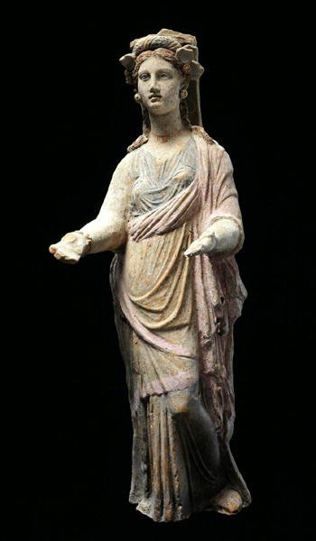 Kanosan figürü, MÖ 4.-3. yy (pişmiş toprak) by Greek Greek