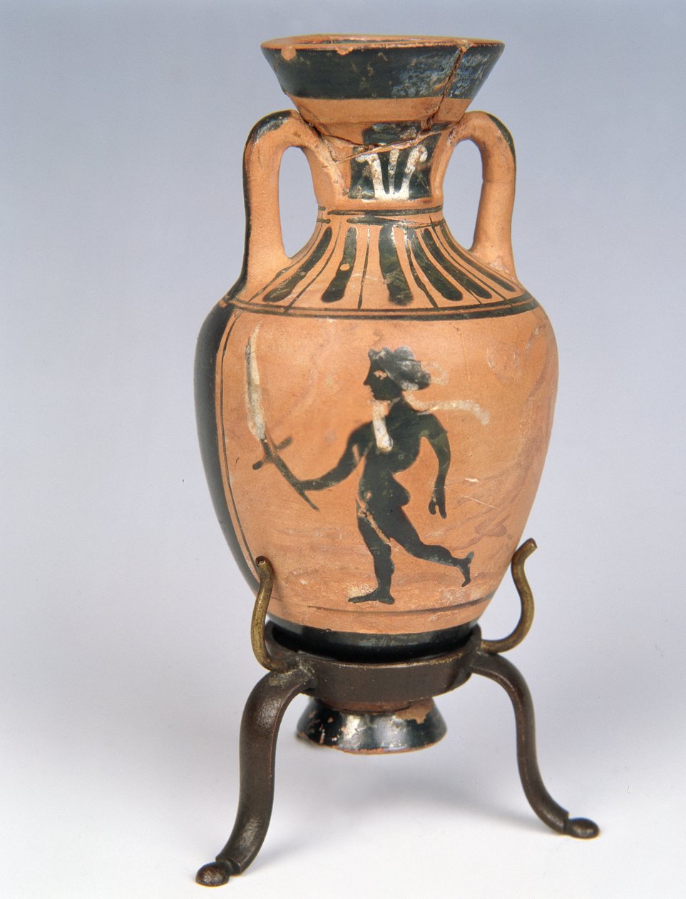 Küçük Panathenaic Amfora, Bulas Grubu, Atina (seramik) by Greek School