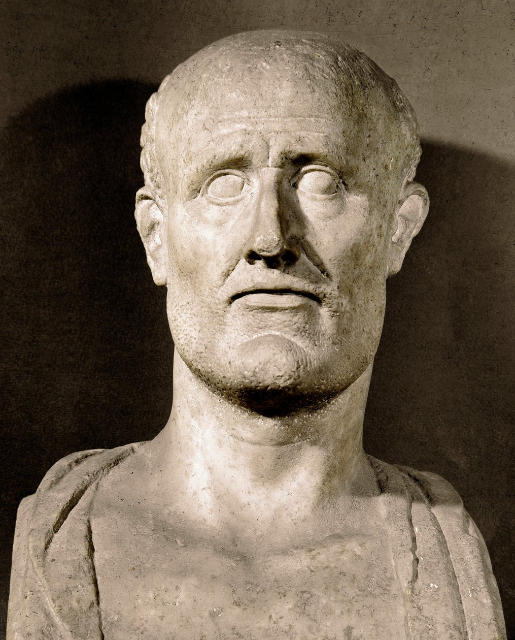 Alcibiade büstü (MÖ 450-404) devlet adamı ve Atinalı General Roma, musei capitolini by Greek or Roman