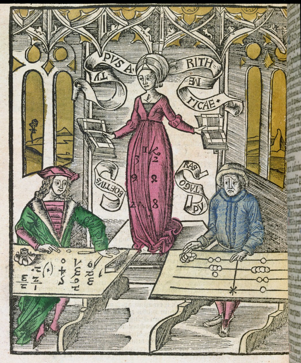 Aritmetik Alegorisi, Gregor Reisch