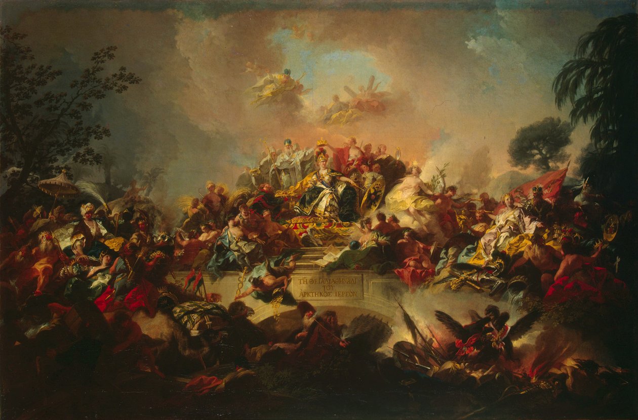 II. Catherine Saltanatının Apotheosis