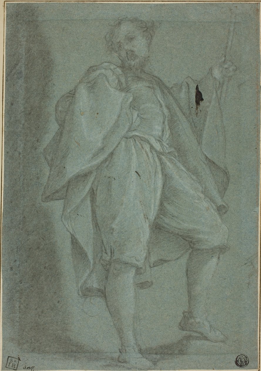 Personel ile duran adam by Gregorio Pagani