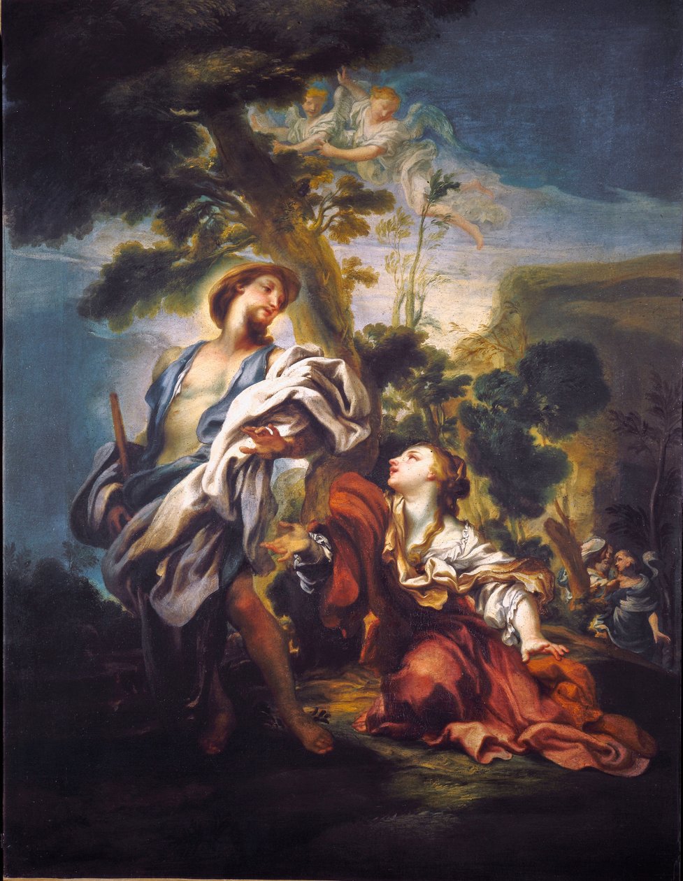 Noli Me Tangere Tablosu Gregorio De Ferrari (1647-1726), Genes, Strada Nuova Müzeleri by Gregorio De Ferrari
