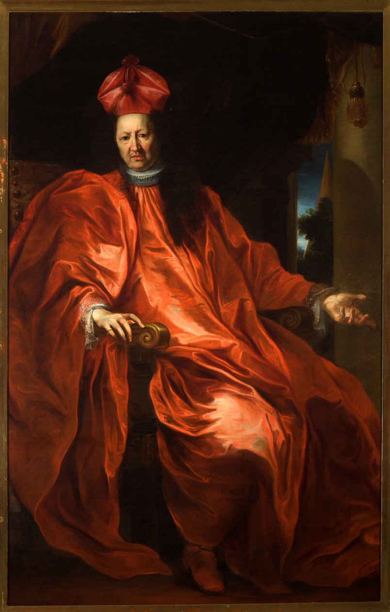 Doge Francesco Maria Sauli (1620-1699, 1697'den 1699'a kadar doge), c.1698 (tuval üzerine yağlı boya) by Gregorio De Ferrari