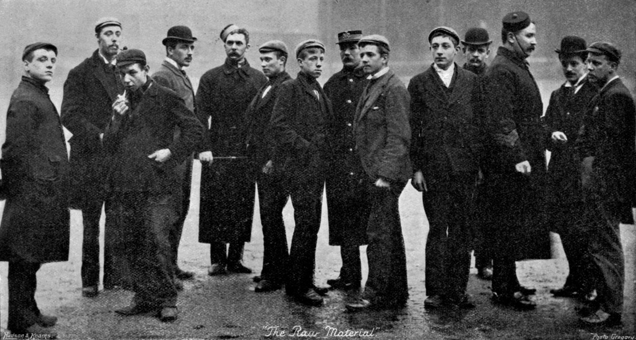 Ordu ham askerleri, 1895 by Gregory and Co