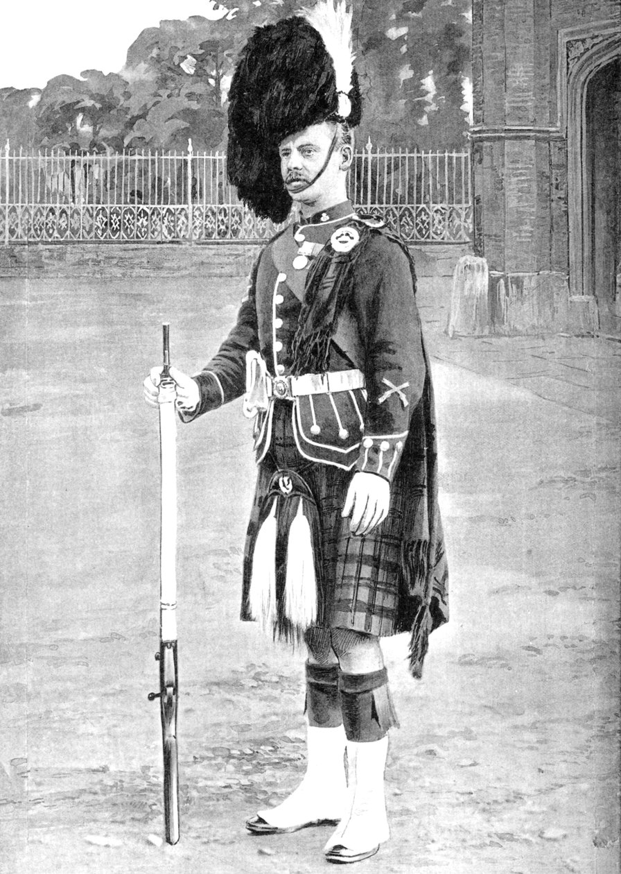Renkli Çavuş, The Queens, Cameron Highlanders