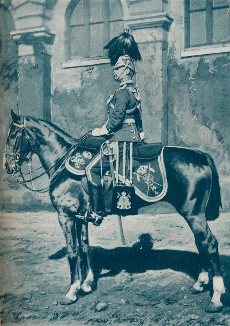 Teğmen, 16. Lancers, c1880 by Gregory and Co