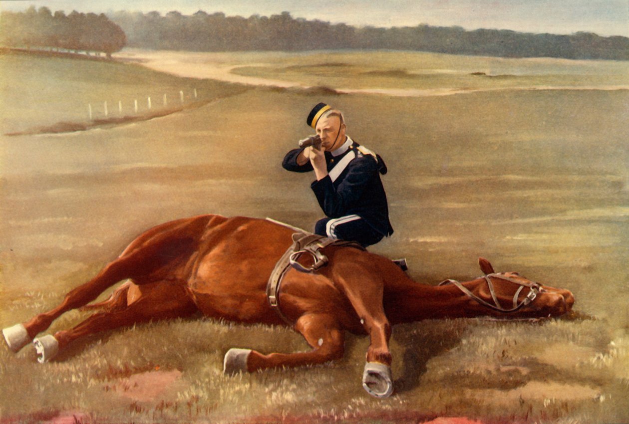 'İzci - 6. Ejderha Muhafızları Karabinaları', 1901. by Gregory and Co