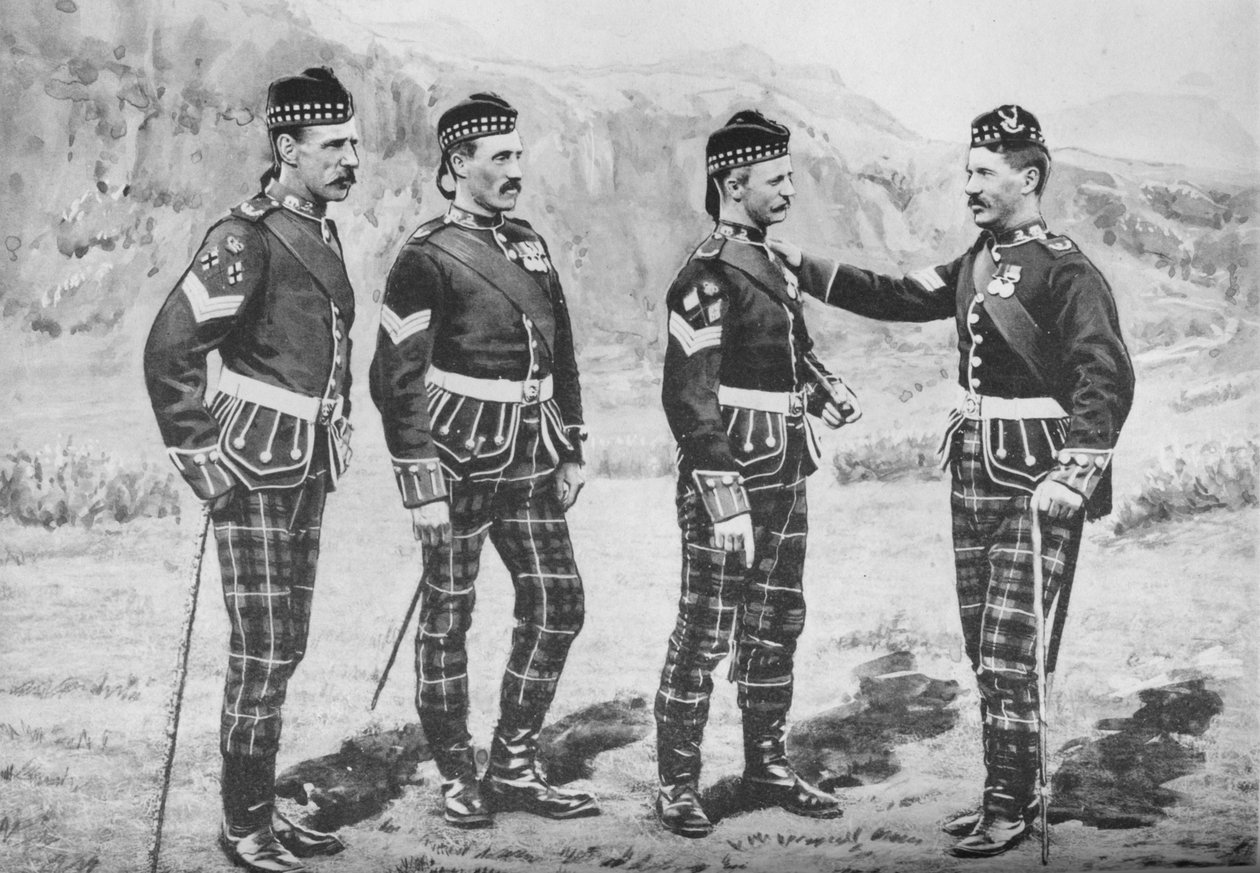 Çavuşlar, Seaforth Highlanders, c1880 by Gregory and Co