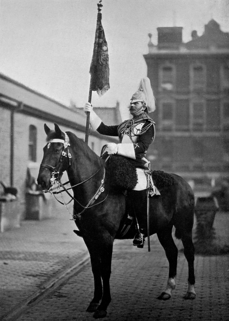 Standart, 1896 ile 1 Can Muhafızları Filosu Onbaşı. by Gregory and Co