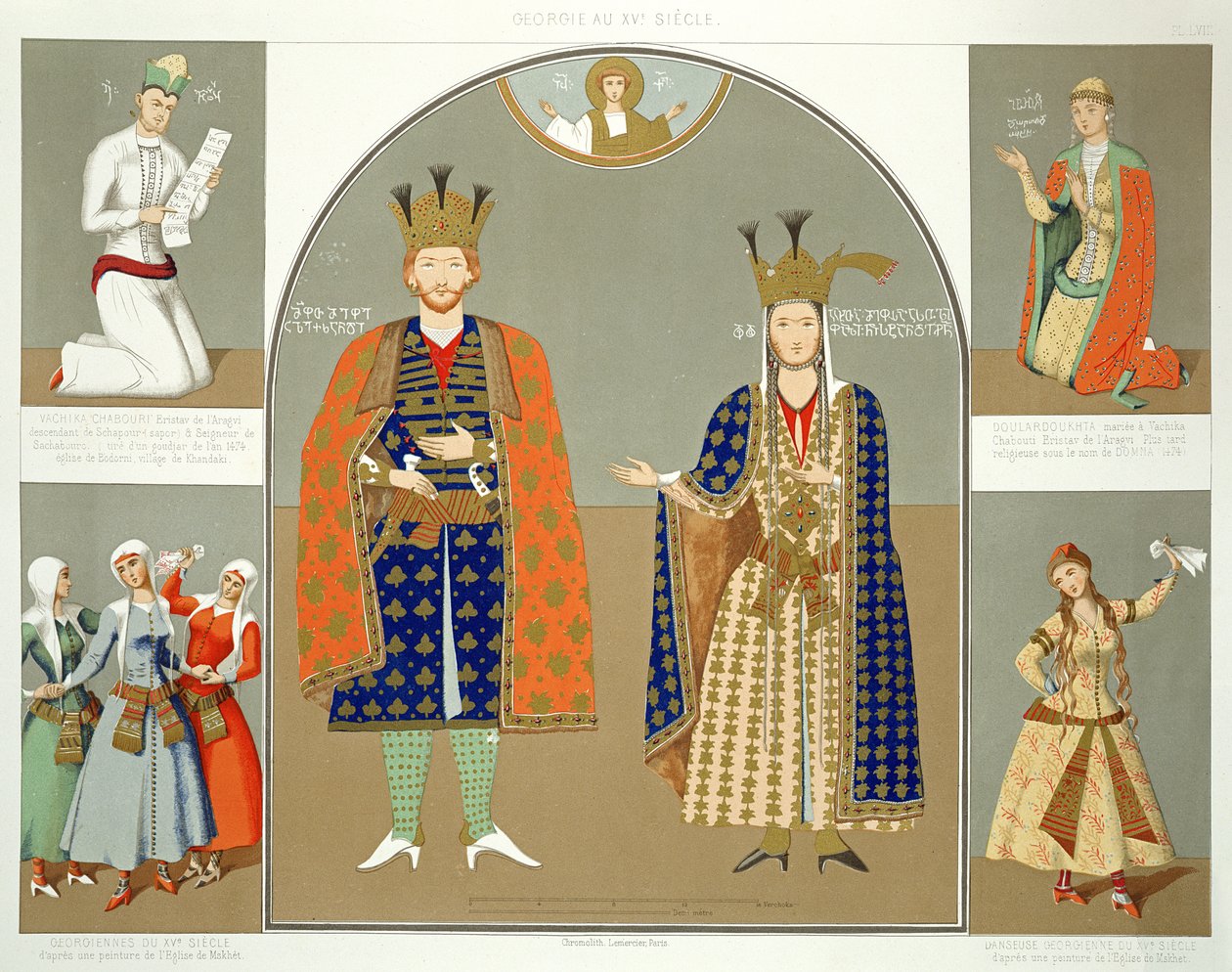 XV. yüzyılda Gürcistan: Kral I. Alexander (1412-42) ve Kraliçe Nestane-Dared, 